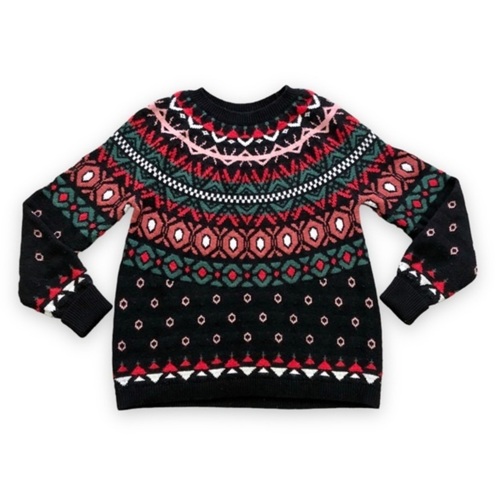 Sundance Shetland Isle Pullover Sweater Wool Blend Size Small Cozy Cabin